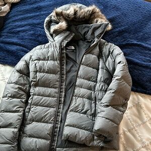 The North Face grey women’s winter coat/puffer size XS
